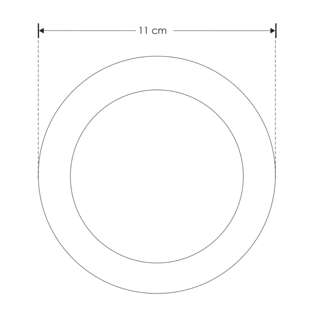 Downlight 6W 85-265V opciones color de luz  Neutro Cálido / Frío fabricado en policarbonato apto para zonas húmedas de iLumileds