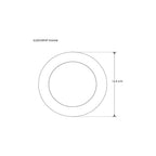 Downlight atenuable fabricado en policarbonato 9W opción luz neutra cálida o neutra, adaptable a bote integral N°10 de iLumileds