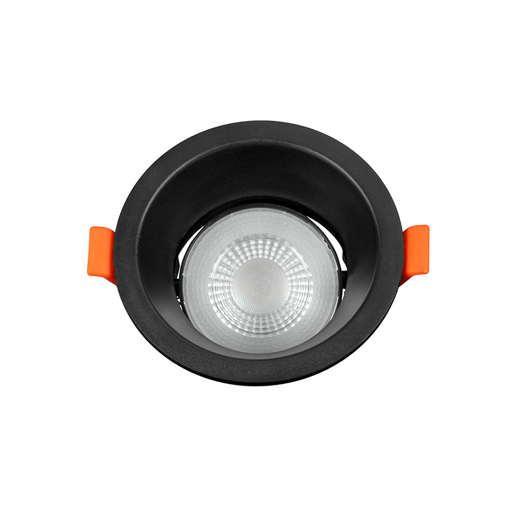 Luminario redondo LED 5W 53° luz cálida (3000K) (Ø 9.4cm) dirigible fabricado en policarbonato 110-240V de iLumileds