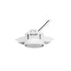 Cople de conexiones horizontal para tres luminarios ajustable de 45 a 190° para suspender con unión iluminada 1W sereie DW opciones color de luz 127V, con 10 cm de cables de alimentación de iLumileds