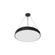 Luminario circular para sobreponer o suspender 55W acabado negro opciones color de luz de iLumileds