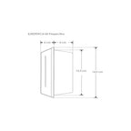 Luminario rectangular de cortesia franja de luz para empotrar en muro 3W 85-265V ca de iLumileds