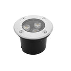 Luminario circular integrado 3W 3000K 45° para empotrar en piso de iLumileds