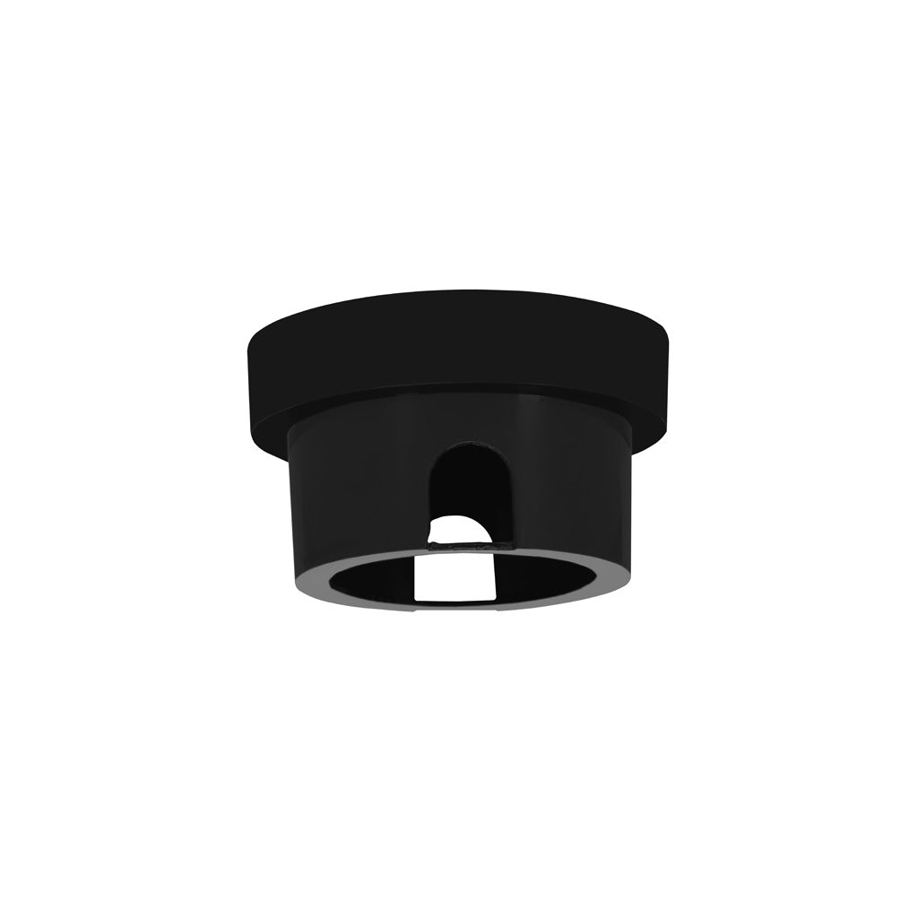 Luminario circular integrado 5W 45° luz cálida (3000K) para empotrar en piso, incluye housing de plástico de iLumileds