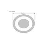 Luminario para empotrar en piso 1W luz Neutra Cálida 85-265V incluye housing IP65 de iLumileds