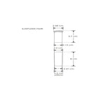 Luminario punto de luz circular XS difuso para empotrar 0.5W 3000K incluye housing de iLumileds