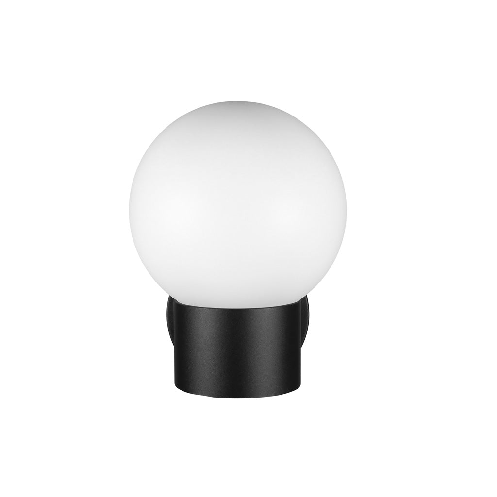 Luminario arbotante con esfera difusa de PMMA con base E27, protección IP44 de iLumileds