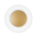 Luminario decorativo de muro circulo Ø34cm 11W luz cálida acabado dorado o negro con fondo blanco de iLumileds