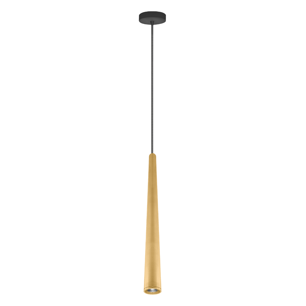 Luminario Bert suspender cilíndro cónico 7W luz cálida 120° de iLumileds