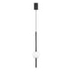 Luminario Tamma suspender con esfera de luz 8W luz cálida (3000K), suspensión ajustable 0 - 95cm