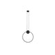 Fibo 25. Aro de luz vertical para suspender 25W luz cálida (3000K), suspensión ajustable 0-120cm de línea Europea iLumileds