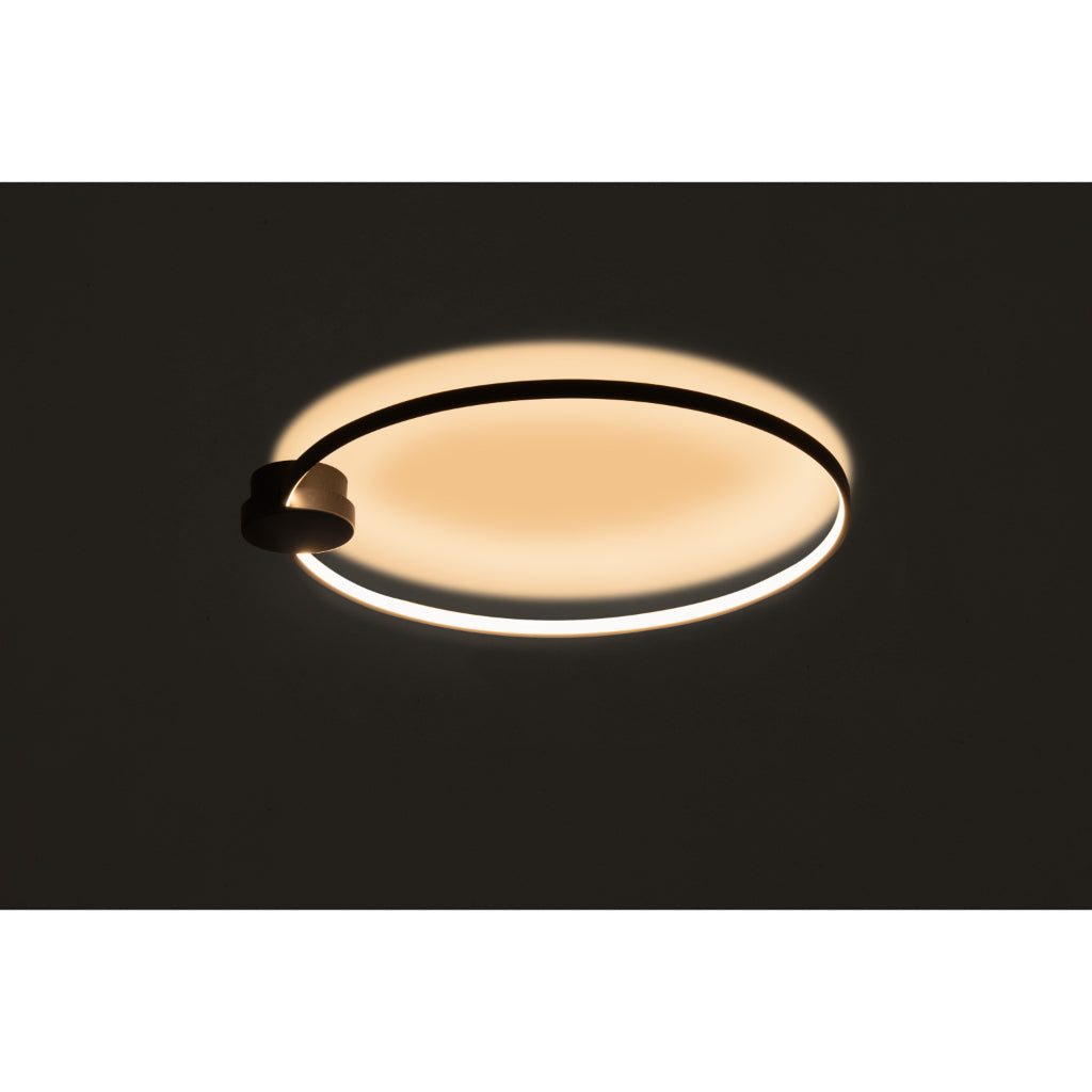 Aro de luz para sobreponer en techo o muro 37W luz cálida (3000K) (Ø60cm) de línea Europea iLumileds