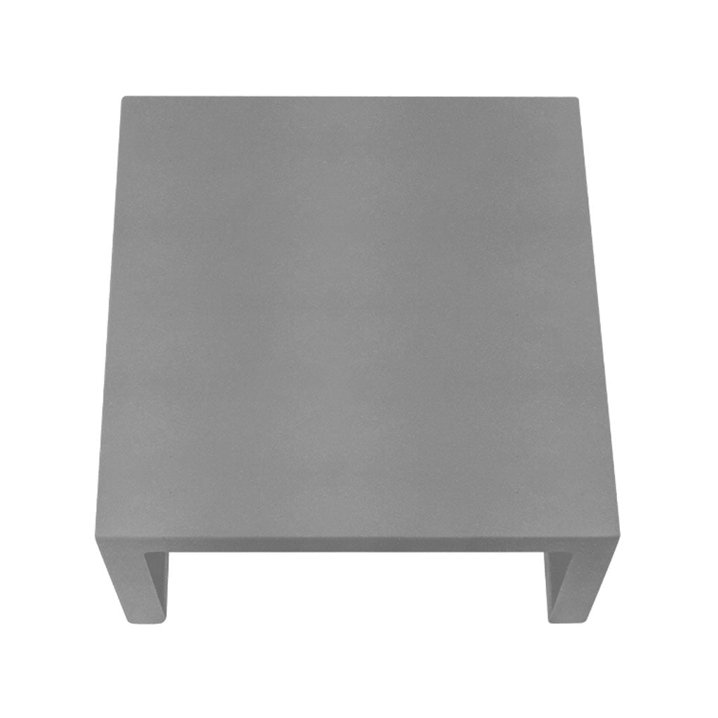 Luminario cuadrado de Yeso 12.5x12.5cm para muro, incluye base G9 de iLumileds