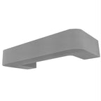 Luminario forma herradura de Yeso para muro, incluye base G9 de iLumileds
