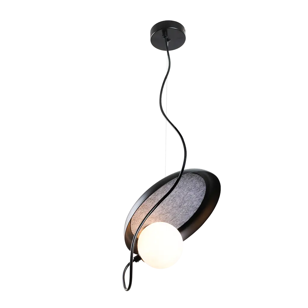 Luminario Pontdú 1 de suspender con esfera de luz movible con base G9 de línea Europea iLumileds