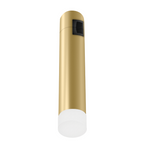 Módulo Tadema Cilíndrico LED 5W luz cálida (3000K) 120° 24V acabado dorado línea Europa iLumileds