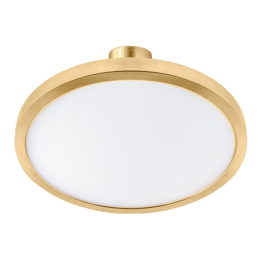 Módulo Tadema Redondo LED 15W luz cálida (3000K) 120° 24V acabado dorado línea Europa iLumileds
