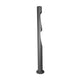 Bolardo Ictinos 12W luz cálida (3000K) 60cm con doble salida de luz (salida de luz superior de puede girar), fabricado en aluminio gris, 100-240V de iLumileds