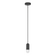 Luminario Bauttí Módulo LED Capsular suspender 7W luz cálida acabado negro de iLumileds