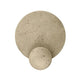 Luminario arbotante circular luz indirecta Serenissima 8W luz cálida (3000K) 85-265V, acabado travertino beige iLumileds