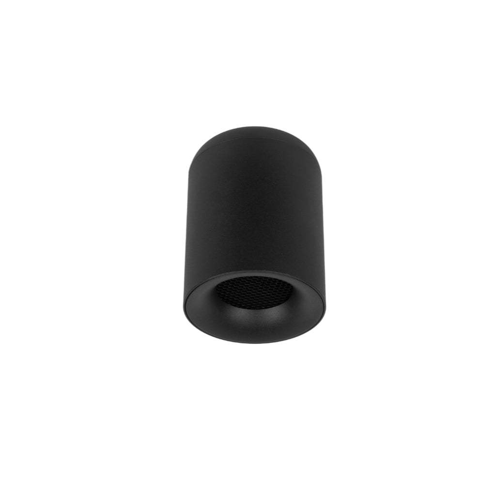 Cilíndro negro 11cm (Ø8cm) para sobreponer con base GU10 de línea Europea iLumileds
