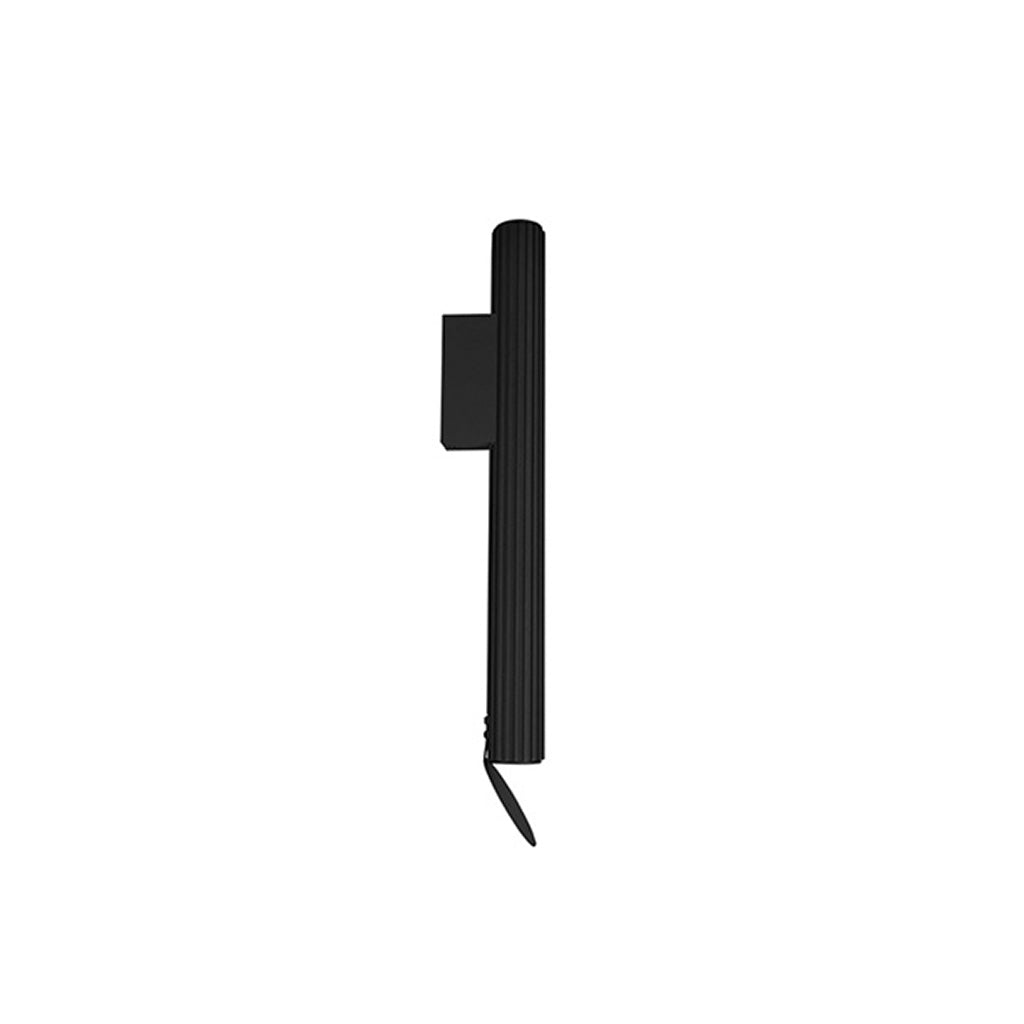 Arbotante cilíndrico RiLy 10W salidas de luz cálida superior e inferior, fabricado en aluminio acabado negro, 100 -265V, apto para zonas húmedas de línea Europea iLumileds
