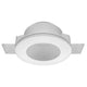 Luminario trimless circular semi profundo para empotrar yeso para MR16 GU10 de iLumileds