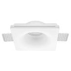Luminario trimless circular redondeado bajo deslumbramiento para empotrar yeso para MR16 GU10 de iLumileds