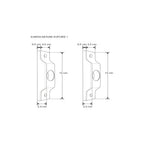 Luminario Skyline con mica difusa de 5m para tensar de muro a muro 14.4w/m, opciones color de luz de iLumileds
