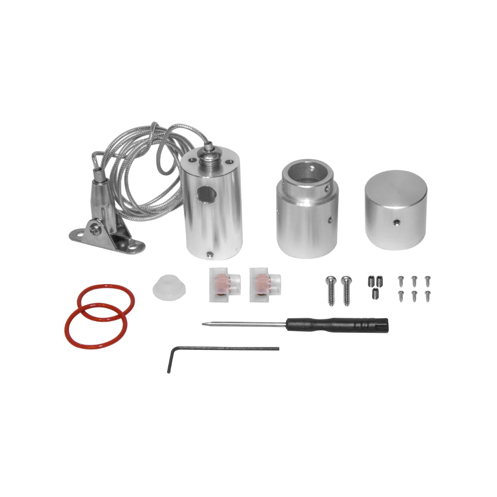 Kit de suspensión vertical para tira de led tipo NEON, aluminio acabado natural de iLumileds