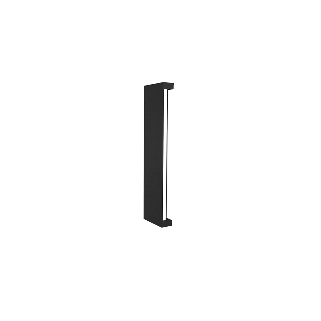 Luminario rectangular de 30cm x 8cm para muro 10W con salidas laterales luz cálida (3000K) de iLumileds