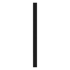 Luminario rectangular de 150cm x 8cm para muro 50W con salidas laterales luz cálida (3000K) de iLumileds