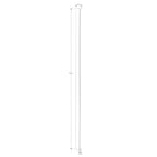 Luminario rectangular de 180cm x 8cm para muro 60W con salidas laterales luz cálida (3000K) de iLumileds