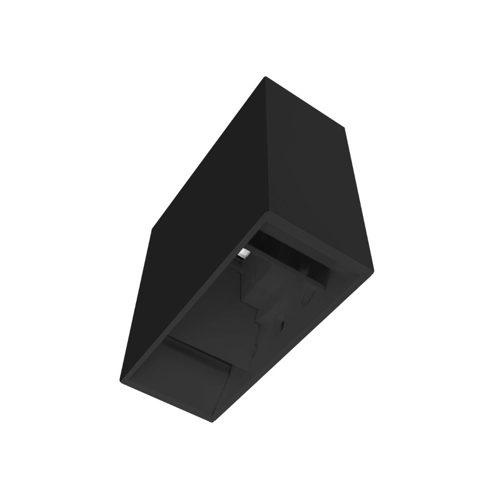 Luminario cuadrado con doble salida de luz ajustable independiente para crear efectos geométricos 4W luz cálida de iLumileds
