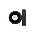Luminario de muro esférico gira 360° con doble salida de luz color cálido neutro 6W de iLumileds