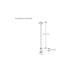 Luminario con cabeza móvil para vitrina 3w 60° 3-4.5Vcc 3000K de 51cm recortable hasta 10cm CRI:90 de iLumileds