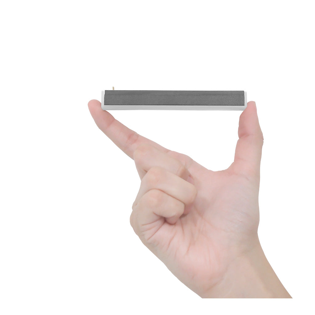 Mini luminario rectangular luz difusa para micro track magnético 1W 3000K 24V 120° de iLumileds