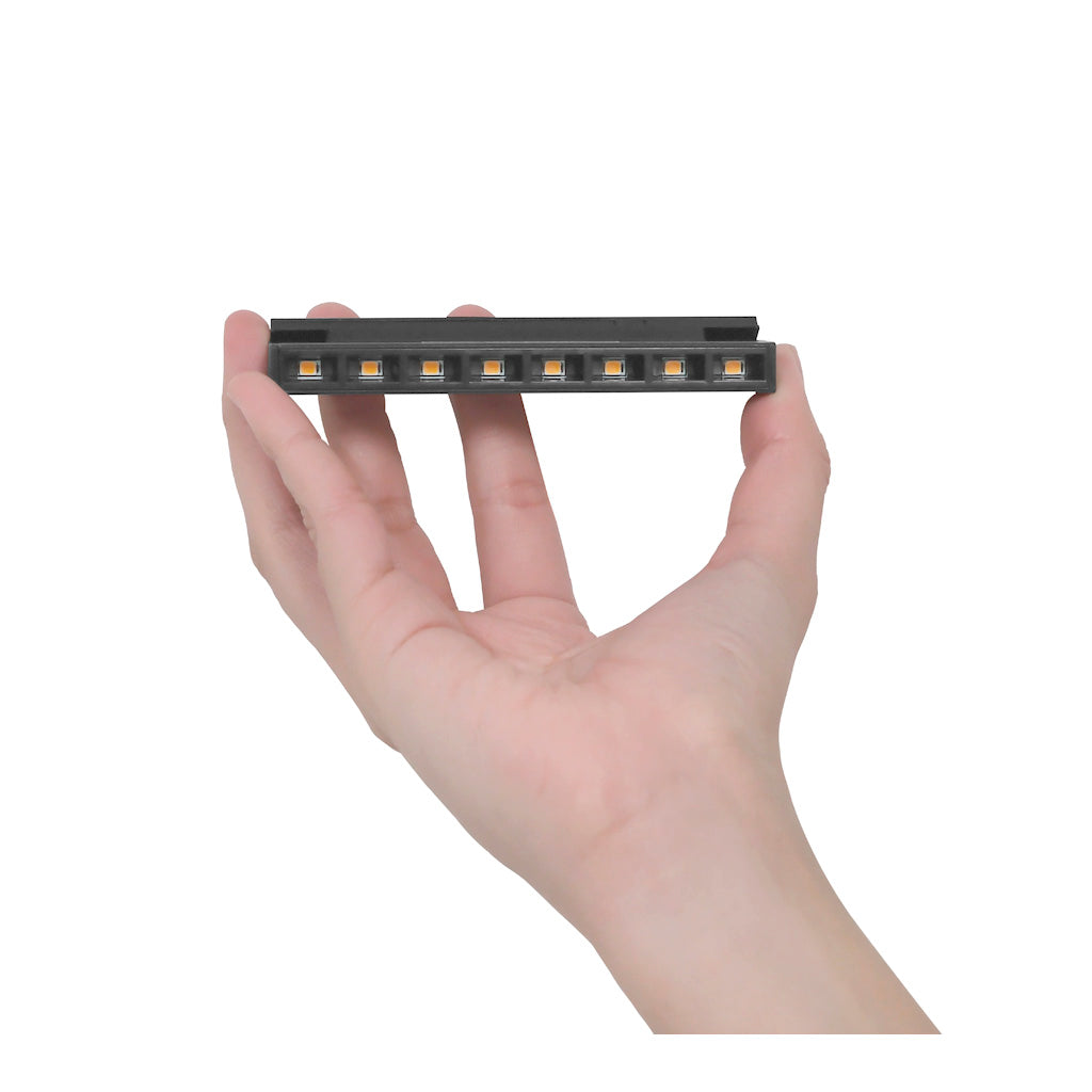 Mini proyector rectangular puntual dirigible para micro track magnétic 1W 24° 3000K 24V de iLumileds