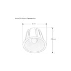 Módulo LED 12W opciones color de luz, óptica 38° 85-265V compatible con cualquier luminario MR16 (diámetro 5cm) para interiores de iLumileds