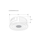 Módulo LED 5W óptica 38° 100-130V opciones color de luz, compatible con luminarios MR16 (diámetro 5cm) apto para lugares húmedos de iLumileds