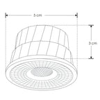 Módulo MR16 LED 7W 38° atenuable apto para zonas húmedas 110-130V color de luz cálido (3000K) de iLumileds