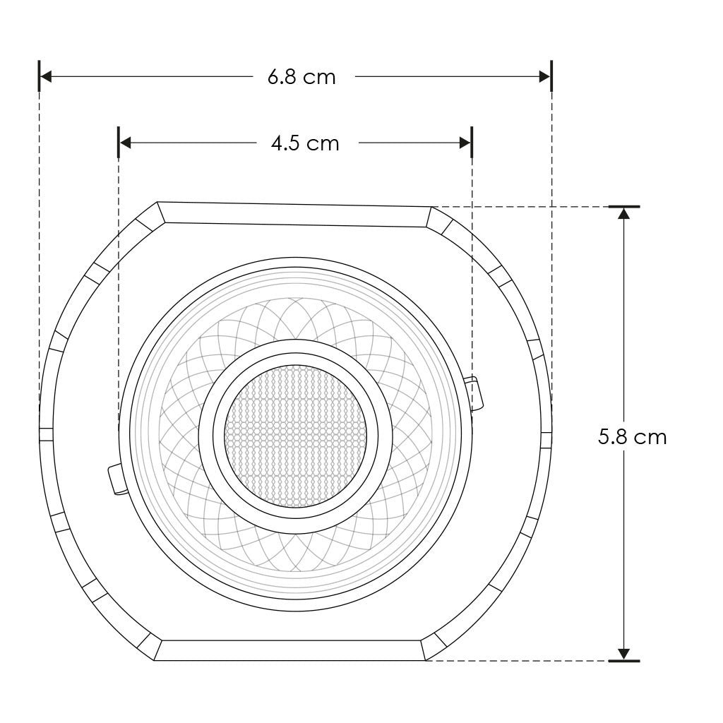 Módulo LED 8W 60° solo para difusores iLumileds  apto para zonas húmedas opciones color de luz de iLumileds