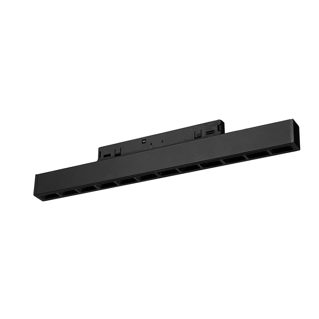 Luminario lineal 12W 24° bajo deslumbramiento 19.6cm para Nano Track luz cálida (3000K) 24Vcc de iLumileds