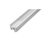 Kit de perfil aluminio efecto wall washer ILUPA109KIT. -L2m A:1.2cm Al:0.85cm- para tira LED incluye difusor acrílico y 2 tapas laterales de iLumileds