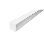 Kit de perfil de alumino SIN MICA ILUPA2404COKIT. -L:2m A:2.6cm Al:2.6m- para tiras LED o tarjetas de LED recomendadas, incluye 2 tapas laterales y 2 grapas de sujeciónde iLumileds