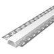 Kit perfil aluminio trimless ILUPA6114KIT. -L:2m, A:2cm, Al1.4cm- incluye difusor y tapas laterales de iLumileds