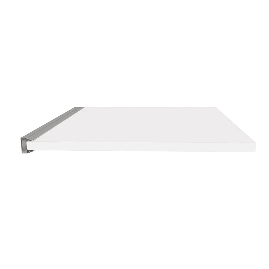 Kit perfil aluminio acabado negro ILUPAV04N base para repisas iluminadas cristal templado 8mm (cristal no incluido) -L:2m A:1.4cm Al:1.1cm- de iLumileds