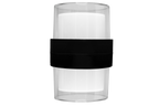 Luminario arbotante exterior cuadrado doble salida 10W de iLumileds