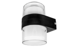 Luminario arbotante exterior cuadrado doble salida 10W de iLumileds