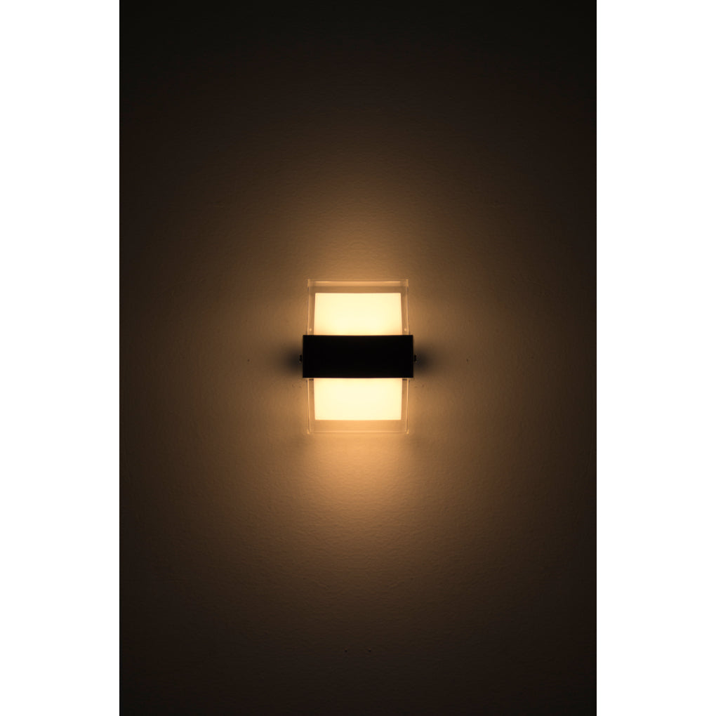 Luminario arbotante exterior circular doble salida 10W de iLumileds